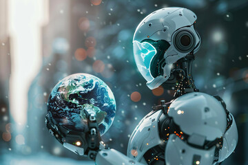 Glossy holographic number 10 ten isolated on white background