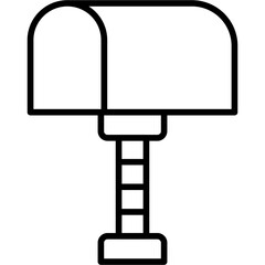 Fototapeta premium Postbox Icon