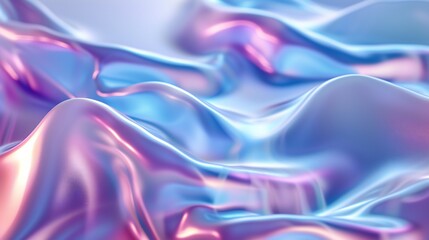 Obraz premium Soft streams of light cascade down, their fluid form creating a tranquil atmosphere filled with serenity.