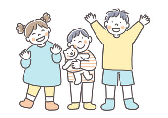 笑顔のこどもたち