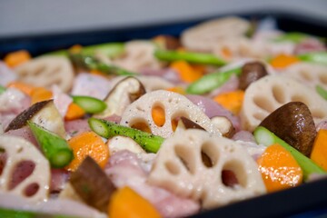チキンのぎゅうぎゅう焼き