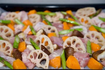 チキンのぎゅうぎゅう焼き