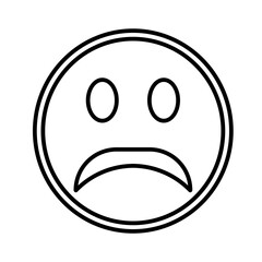 Obraz premium sad in line style