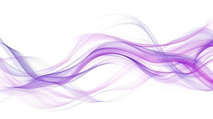 abstract wave on transparent background - obrazy, fototapety, plakaty