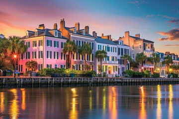 Obraz premium Charleston's Vibrant Culture
