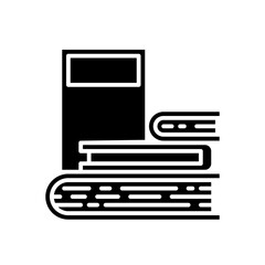 education books solid style