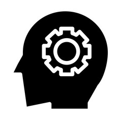 human thought solid style