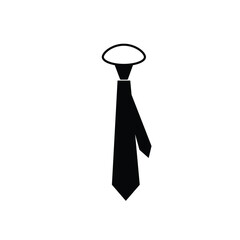 Simple Tie Icon Vector. Neck illustration symbol. Man apparel sign or logo 8 9 3