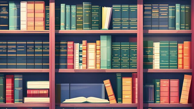 A law library shelf filled with textbooks and reference materials specifically dedicated to topics related to student rights.