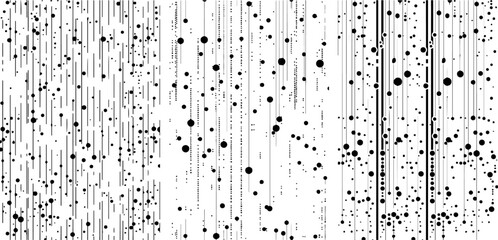 dry brush paint splatters pattern vector illustration silhouette for laser cutting cnc, engraving, decorative clipart, black shape outline