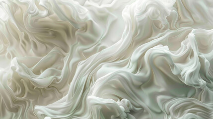Delicate wisps of marble, resembling clouds, swirl gracefully against a neutral backdrop.