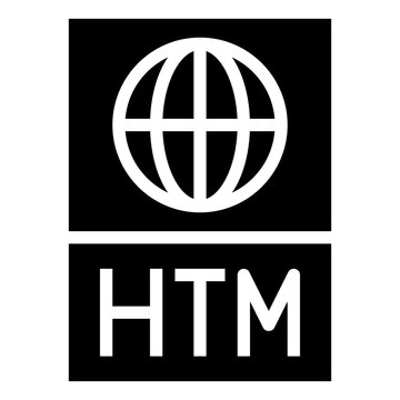 HTM,format,extension,document,file.svg