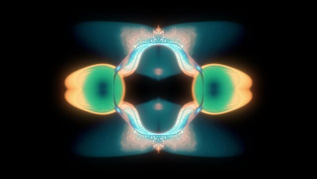 Exotic Mystical Spiritual Mandala Shapes Background 4 K 60 Fps