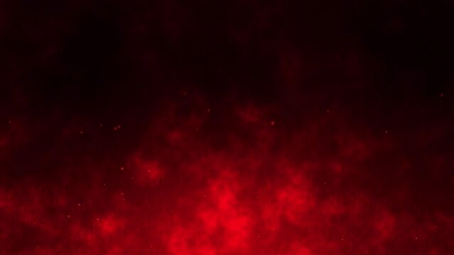 red wave smoke flame background animation 