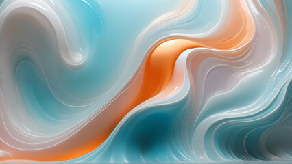 Fototapeta premium abstract colorful fluid art background