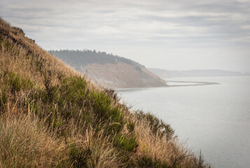 Coastal Overlook at Fort Ebey State Park in Washington State