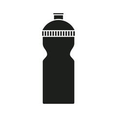 Sports bottle icon vector. Bottle illustration sign. Sport symbol. Water logo.