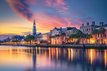 Fototapeta premium Charleston's Vibrant Culture