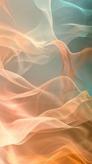 Fototapeta premium Desert Winter Gradients: Smooth Abstract Art in Tranquil Color Palette