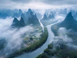 Guilin's Li River Ethereal Beauty