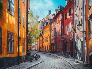 Glasbilder Stockholm Stockholm's Gamla Stan Beauty