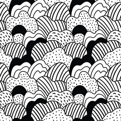 backdrop; zentangle; shape; wrapping; fantastic; cover; template; nature; decorative; vintage; drawing; fabric; white; ornament; textile; monochrome; black and white; black; doodle; hand-drawn; stripe - 768613625