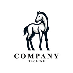 The horse logo is suitable for the Equestrian Industry, Agriculture, Livestock Farming, Food Product Brands, Clothing or Outdoor Gear Companies, Automotive Brands, and more.