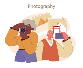 Retirees' Activities concept.