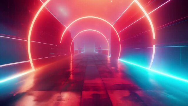 Give your dance or music event a modern edge with this sleek and stylish poster mockup. The futuristic design will appeal to a younger audience.