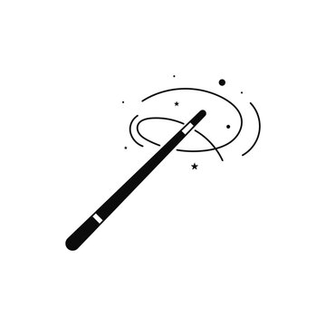 recommend clip art: Magic Wand Icon Vector Design.