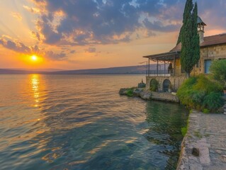 Sea of Galilee's Serene Beauty