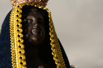 The holy image of Our Lady of Aparecida, the patron saint of Brazil - obrazy, fototapety, plakaty