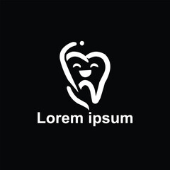 vector dental logo design 