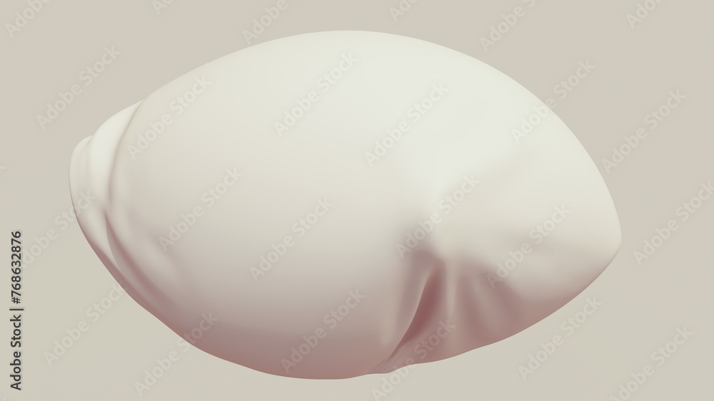 Poster neutral backgrounds soft tones beige brown background crushed sphere abstract curve fold soft round 