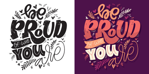 Funny lettering hand drawn doodle quote. Lettering t-shirt design, 100% vector. - obrazy, fototapety, plakaty