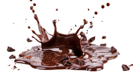 Sprinkled chocolate
