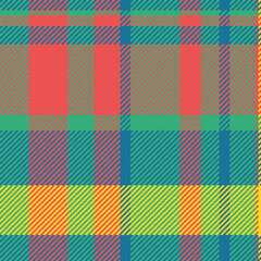 Texture pattern fabric of textile check seamless with a plaid background vector tartan.
