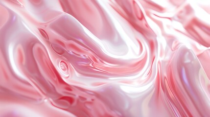 Fototapeta premium Blushing Eddy: Like an eddy in a peaceful stream, cream blush swirls in a mesmerizing display of beauty.