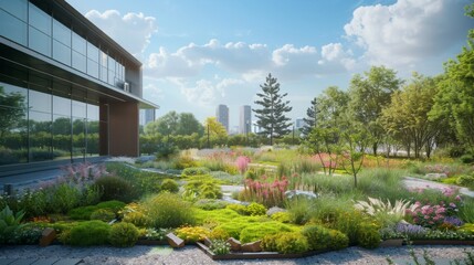 Building Covered in Plants, outdoor