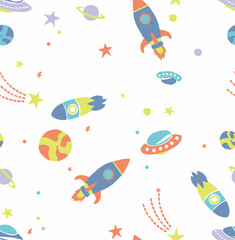 Fototapeta premium 21SJA928 rocket space