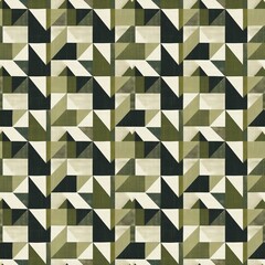 Fabric pattern, geometric pattern, seamless, textile, background, design, fashion, olive green with natural and earthy tones. Olive green appeals to those looking for a more relaxed, outdoorsy 