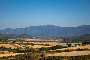 Bayrami&ccedil; dam and Kaz Mountains