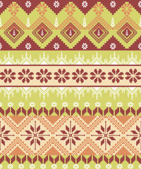 Green fabric pixel
Thai art
Pixel art
Elephant pattern
Flower pixel 