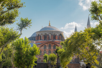 Hagia Irene or St. Irene is the Greek Orthodox Church in the courtyard outside Topkapı Palace.