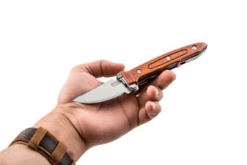 The Blade Bearer. On a White or Clear Surface PNG Transparent Background.