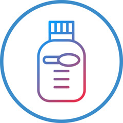Vector Design Syrup Icon Style