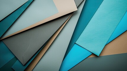 teal, brown, and gray, offering a modern design template suitable for presentations, magazine covers, or any high-resolution creative endeavor.