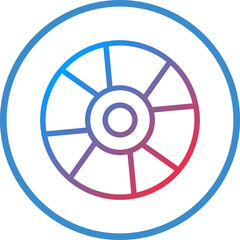 Obraz premium Vector Design CD Icon Style