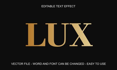 Editable text effect luxury mock up