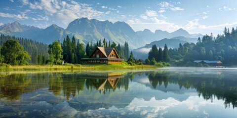 Tatra Mountains Natural Beauty - obrazy, fototapety, plakaty